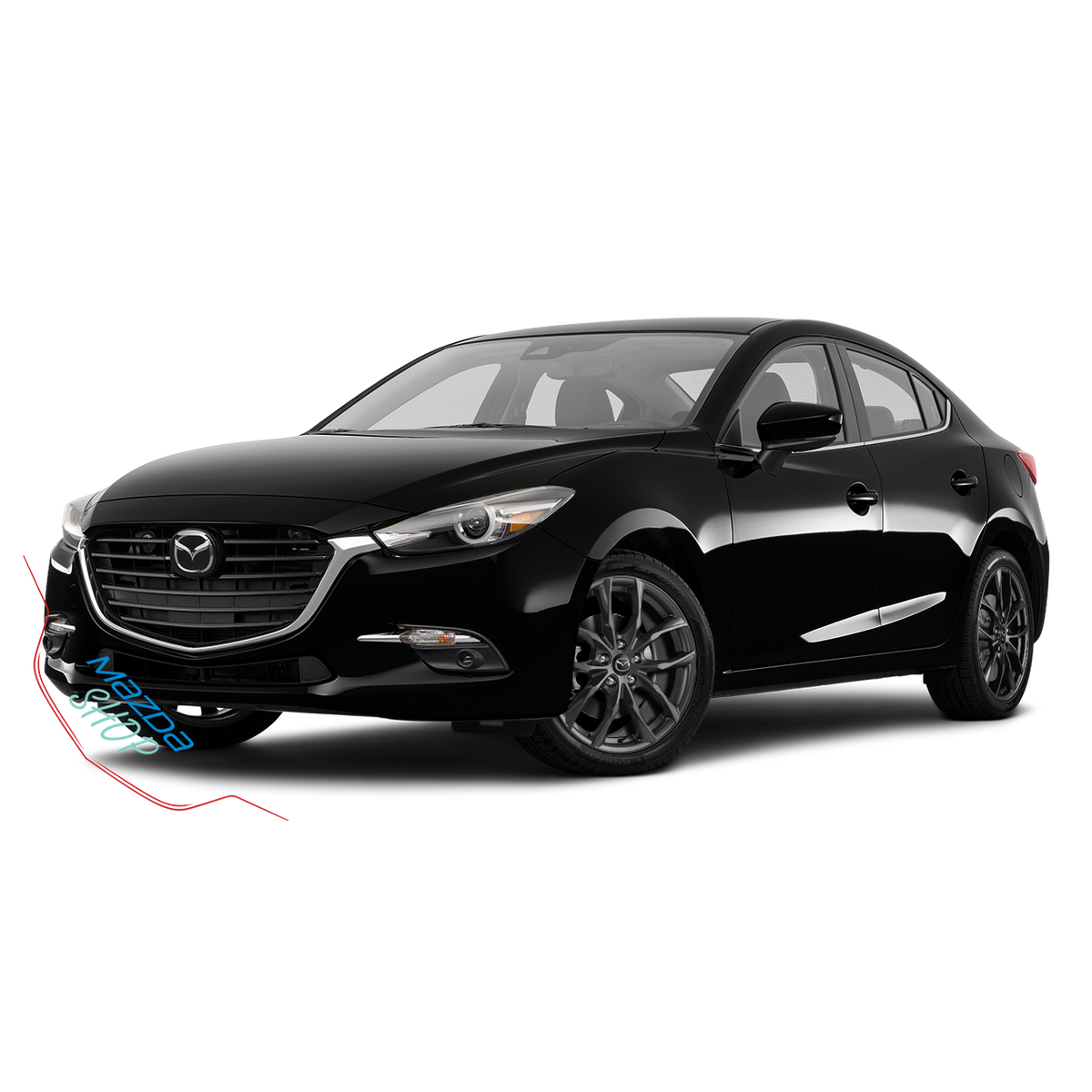 Mazda M011 Alloy Wheel (Gloss Gunmetal) - 16"/17"/18"/19"