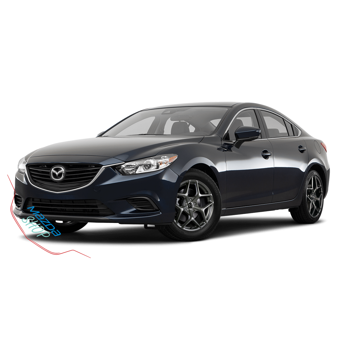 Mazda M012 Alloy Wheel (Matte Gunmetal) - 16"/17"/18"/20"