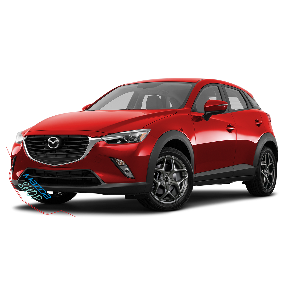 Mazda M012 Alloy Wheel (Matte Gunmetal) - 16"/17"/18"/20"