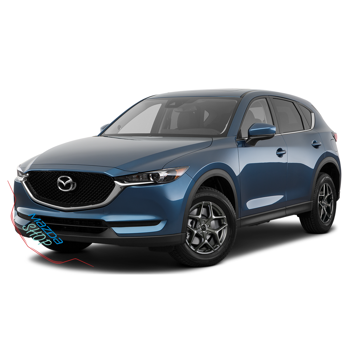 Mazda M012 Alloy Wheel (Matte Gunmetal) - 16"/17"/18"/20"