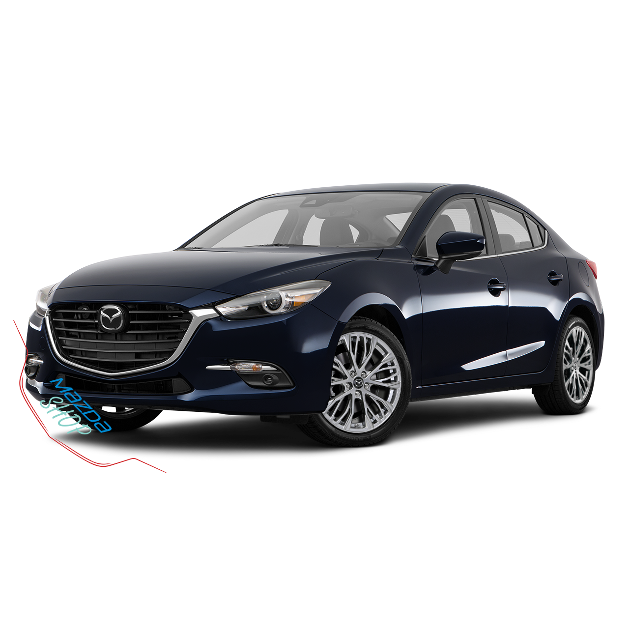 Mazda M014 Alloy Wheel (Hyper Silver Dark) - 18"/19"