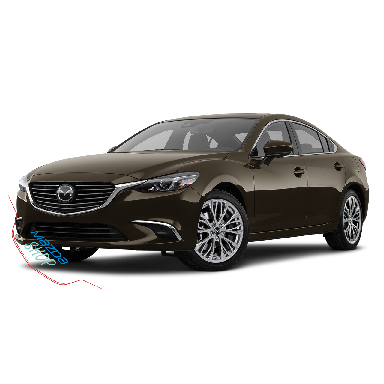 Mazda M014 Alloy Wheel (Hyper Silver Dark) - MazdaShop