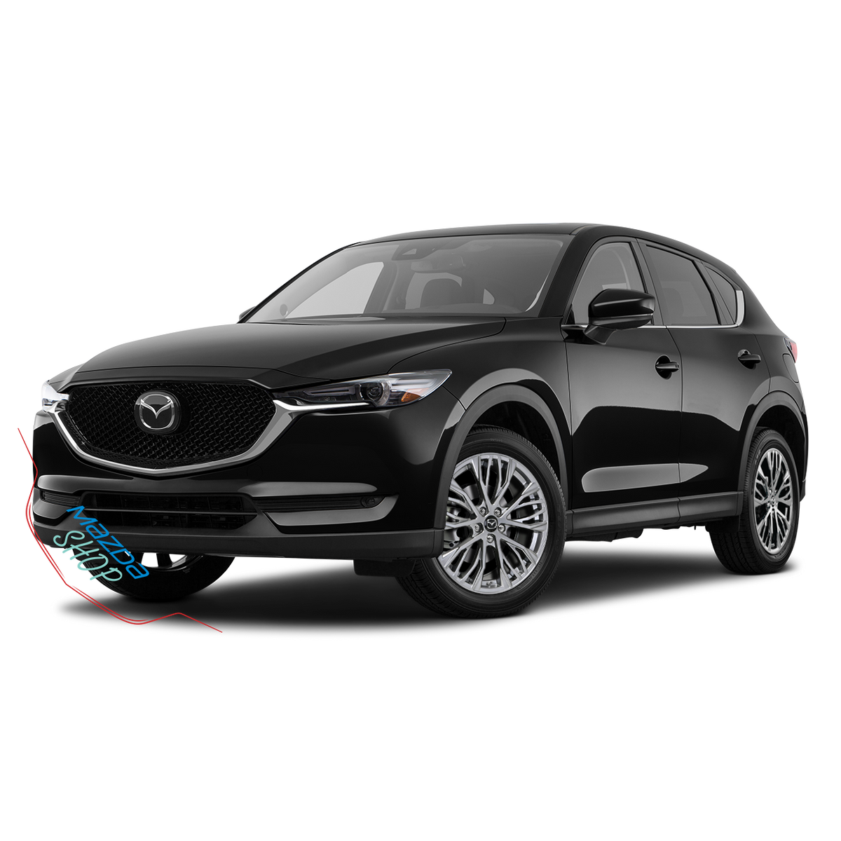 Mazda M014 Alloy Wheel (Hyper Silver Dark) - 18"/19"