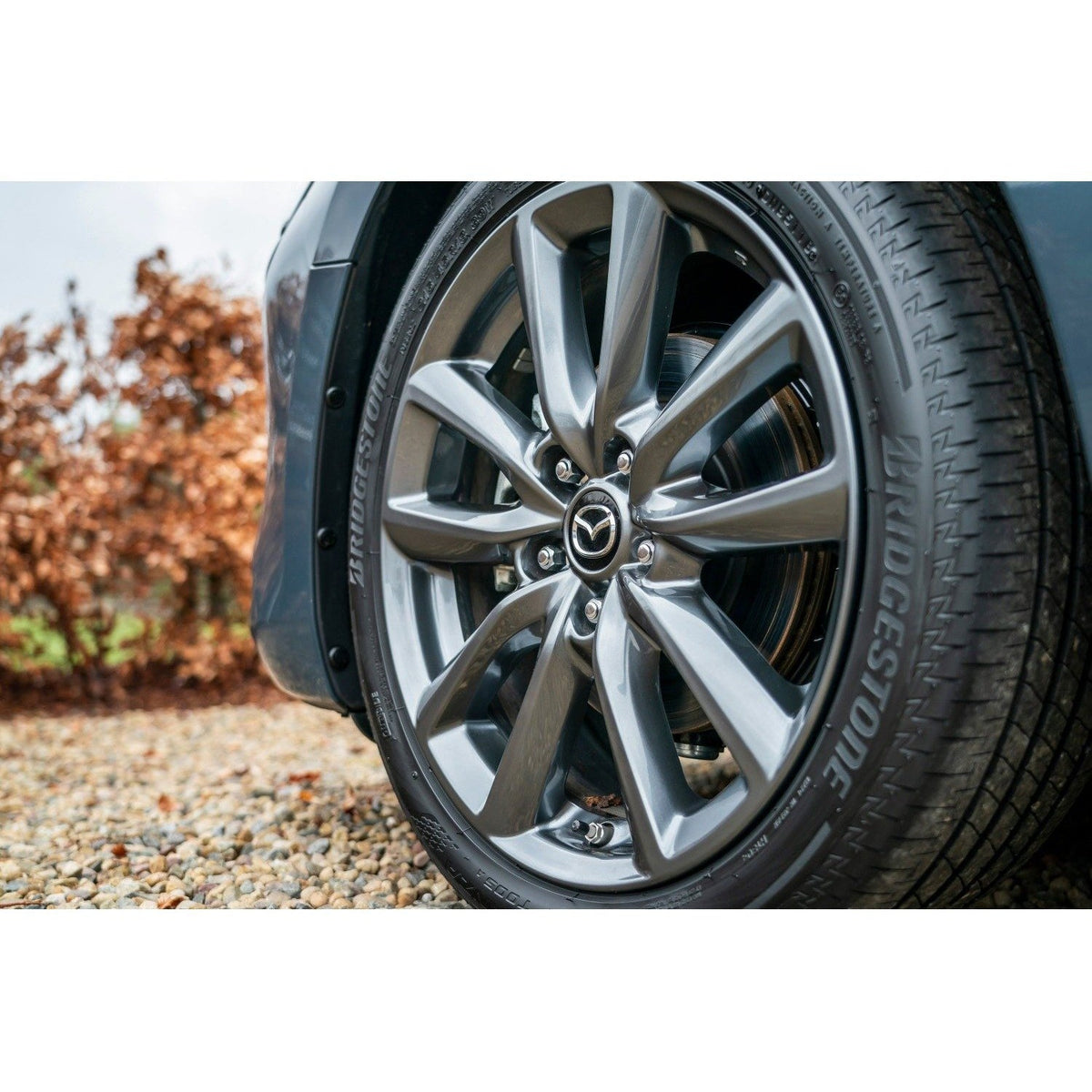 Mazda3 OEM Alloy Wheel - Dark Grey High-Lustre Metallic - 18" | Mazda3 Hatchback (2019-2022)