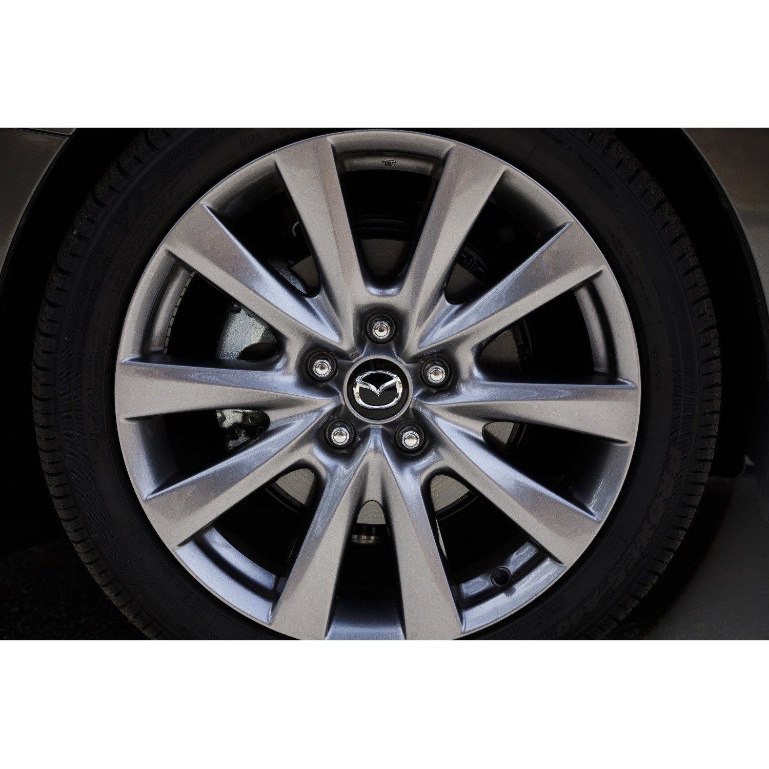 Mazda3 OEM Alloy Wheel, Design 169 (Silver Metallic) — 18