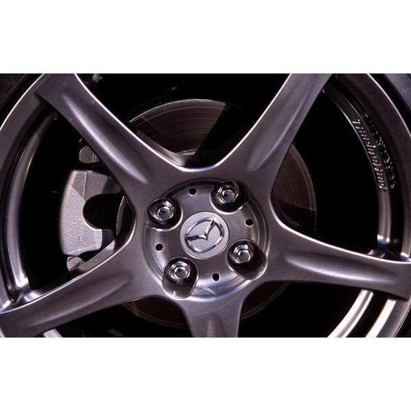 Mazdaspeed × Racing Hart MX-5 OEM Centre Caps (Silver High Lustre