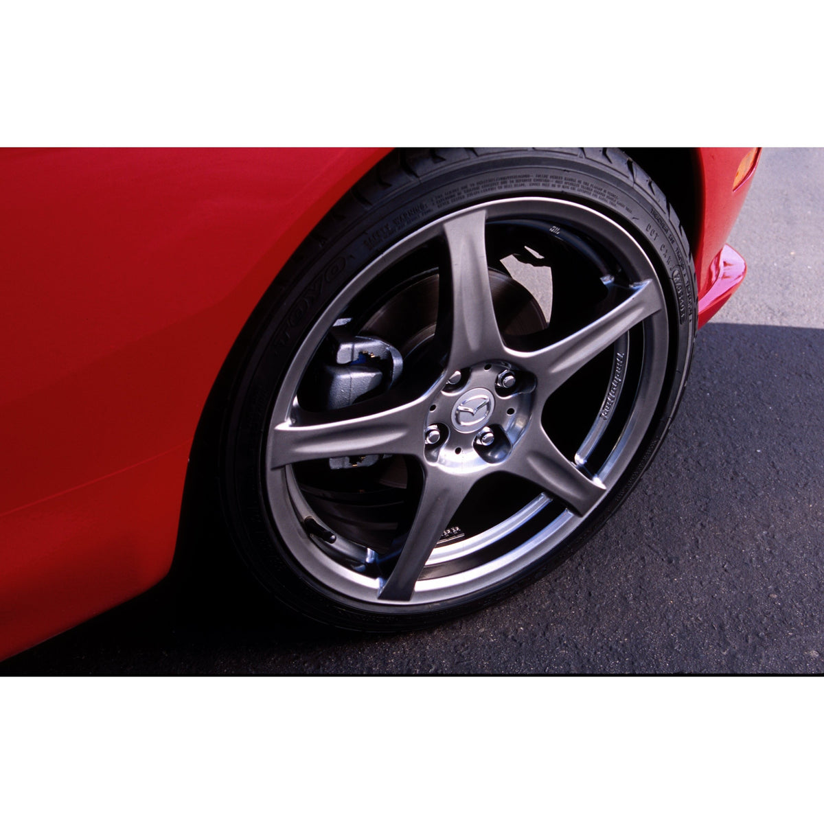 Mazdaspeed MX-5 OEM Centre Caps (Silver High Lustre) | MX-5 (2004-2005)