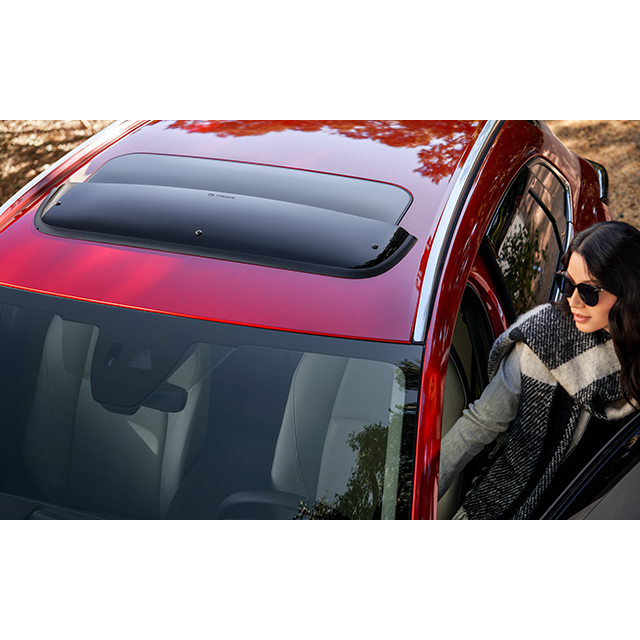 ISPEED Dark Tinted Wind Deflectors For Mazda CX-30 2019-2025 5-Door – 4pc Set With Clips, 2-Year Warranty