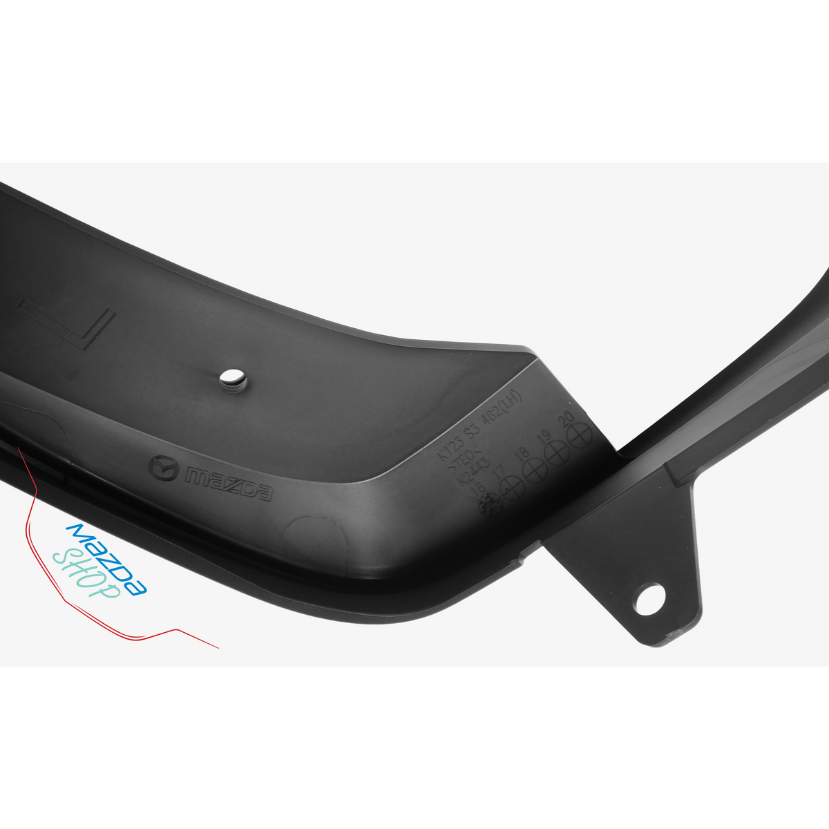 Front bumper tow hook cover for 2017-2021 Mazda CX-5