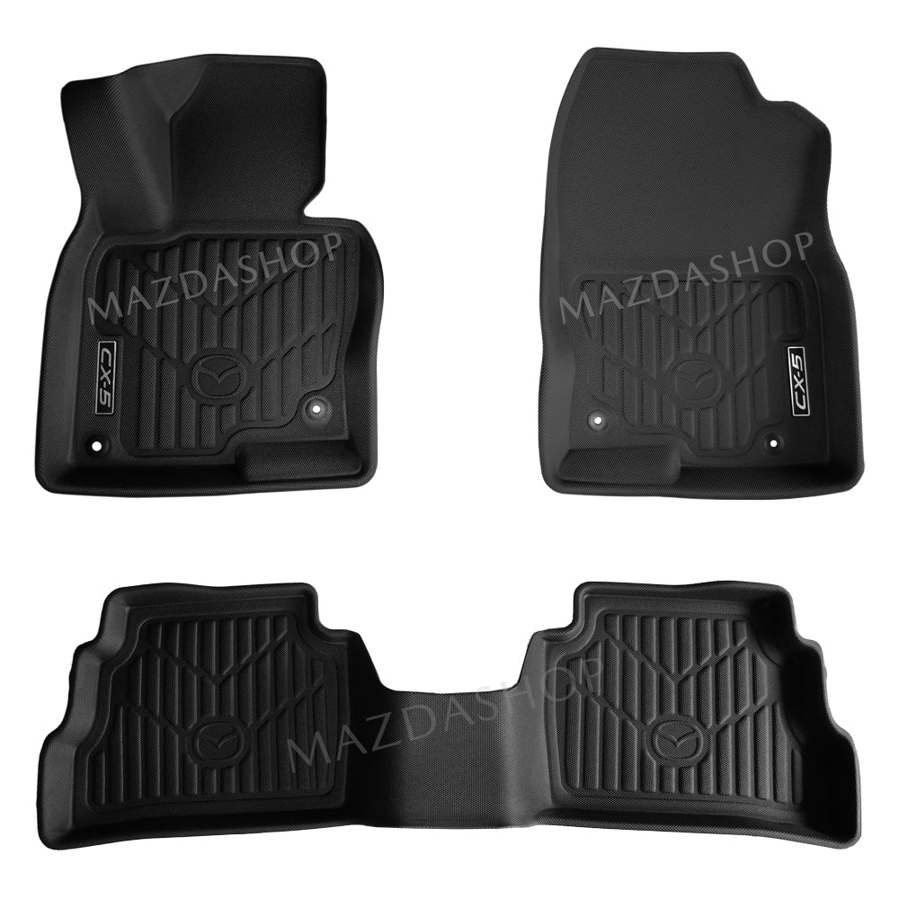 Premium Floor Liners Front Rear Mazda CX 5 2017 2025