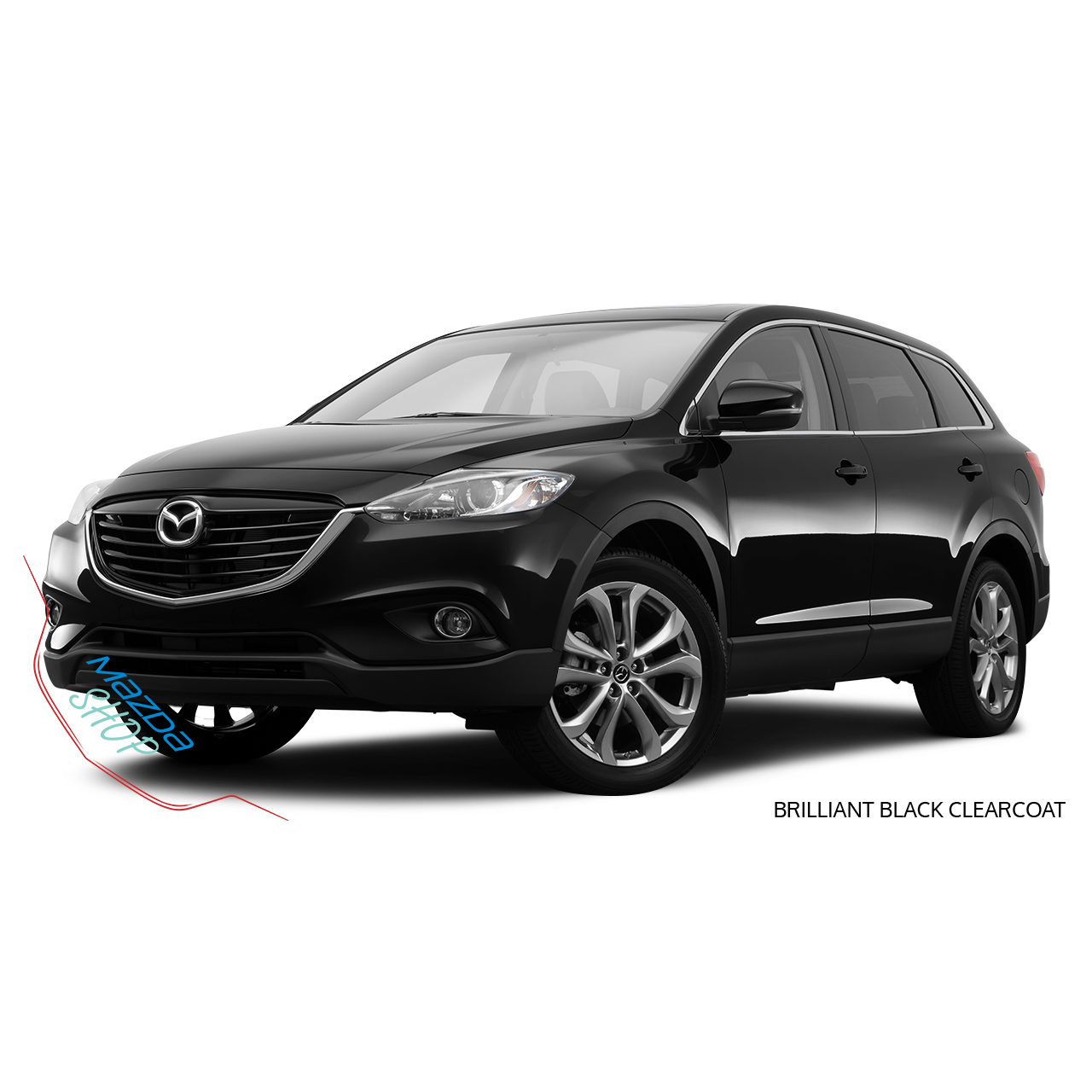 Brilliant Black Clearcoat - A3F Premium Touch-Up Paint Pen Colour