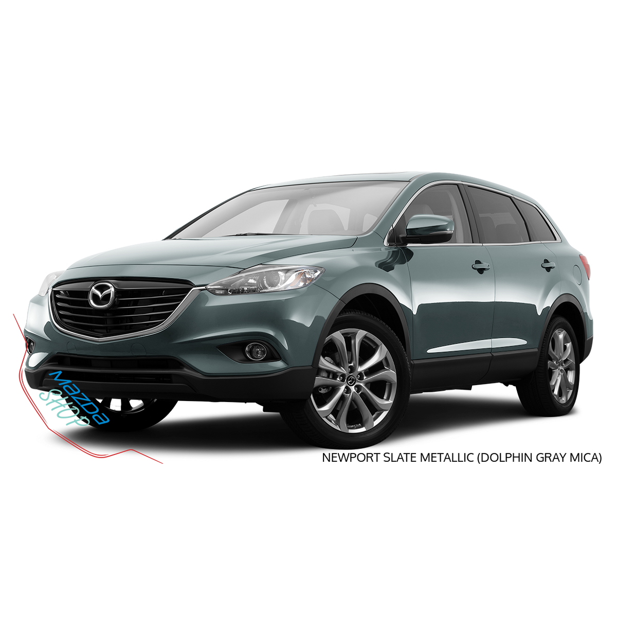 Newport Slate Metallic (Dolphin Gray Mica) - 39T Premium Touch-Up Paint Pen Colour