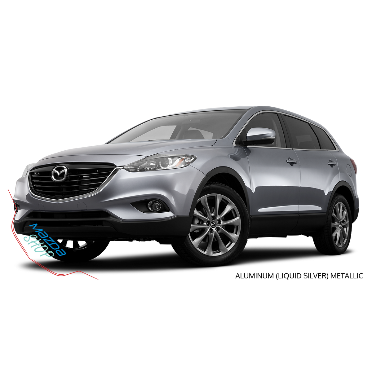 Aluminum Metallic - 38P Premium Touch-Up Paint Pen Colour