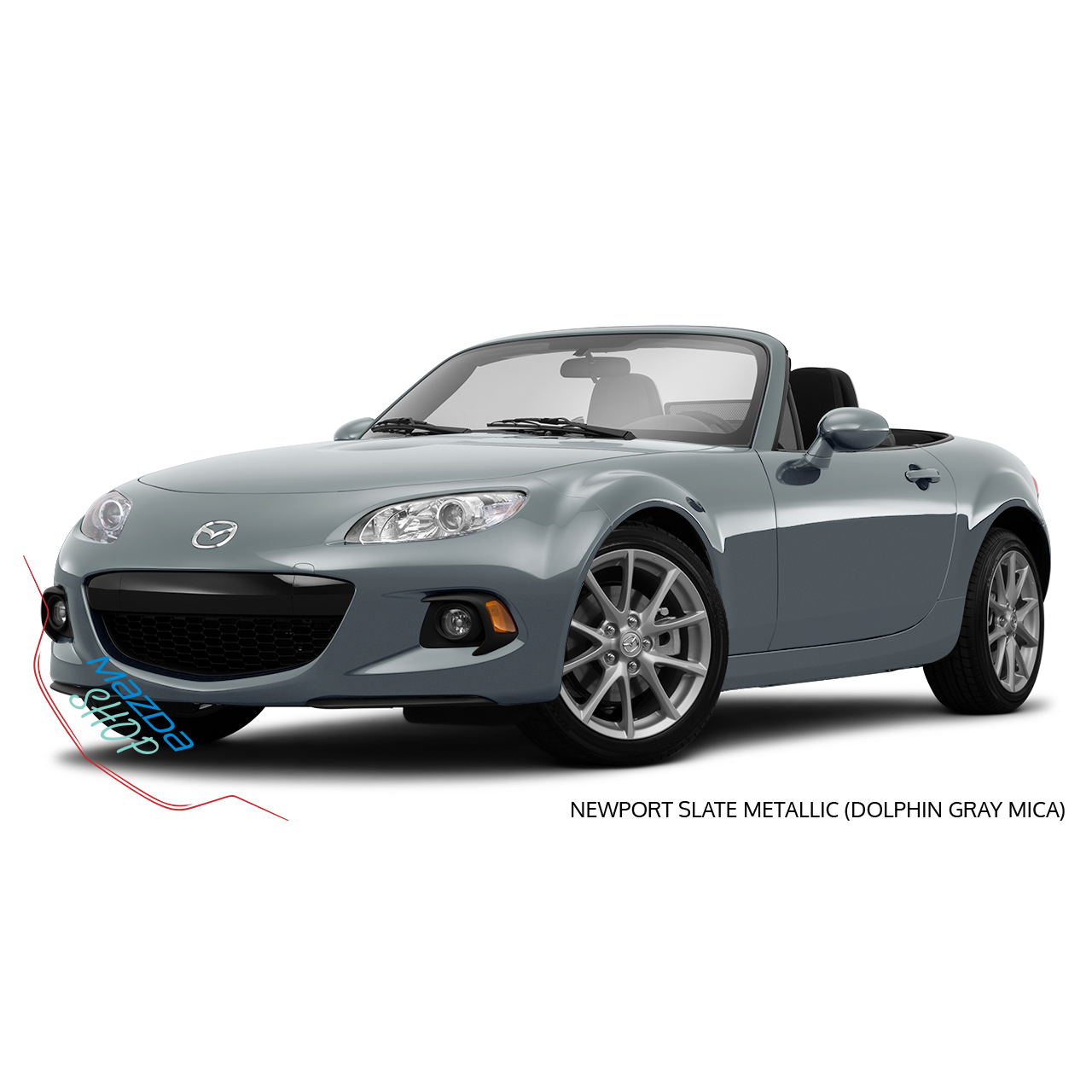 Newport Slate Metallic (Dolphin Gray Mica) - 39T Premium Touch-Up Paint Pen Colour