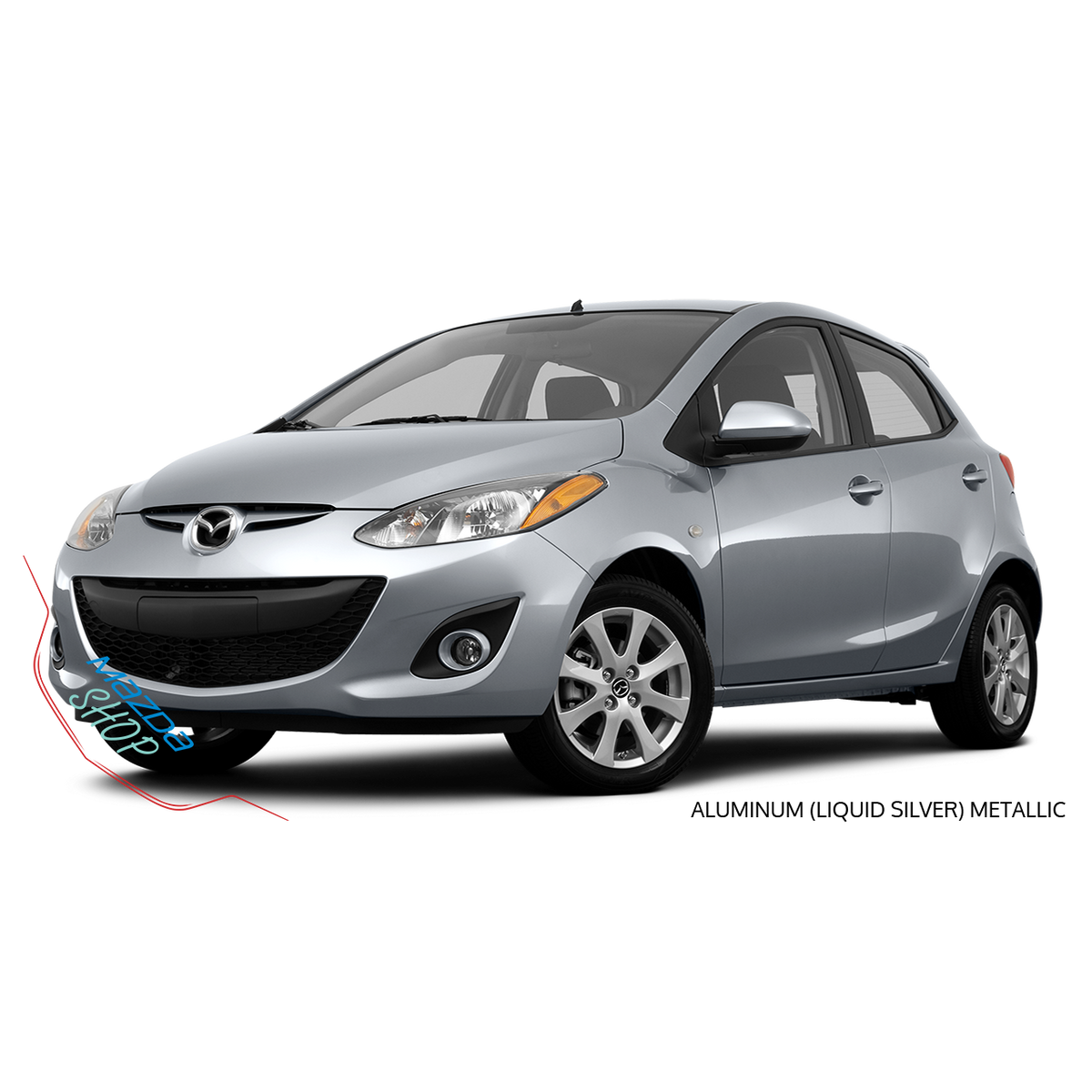 Aluminum Metallic - 38P Premium Touch-Up Paint Pen Colour