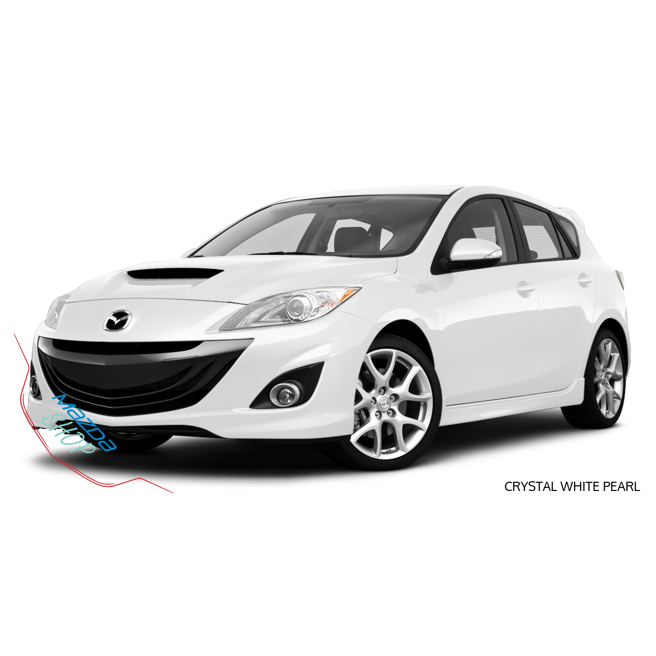 2013 mazda 3 white discount