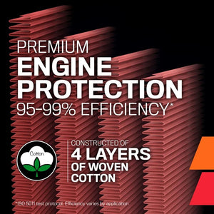 K&N Engine Air Filter Replacement | Mazda2 (2011-2014)