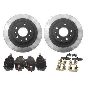 Rear Brake Package: Pads, Rotors & Attachment Kit | Mazda CX-5 (2013-2016)