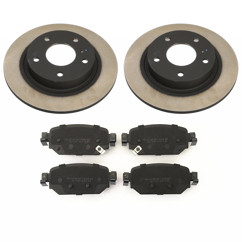 Kit de rotors de frein à disque avant arrière pour Mazda 3 Sport