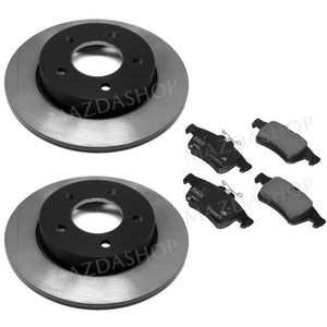 Rear Brake Package: Pads, Rotors | Mazda3 Sedan, Hatchback & Mazdaspeed3 (2010-2013)