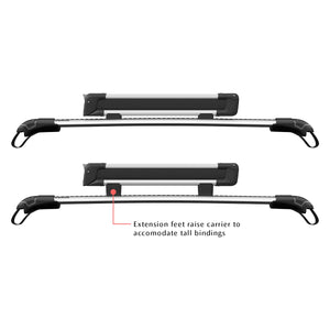 Roof Rack Accessory | Ski/Snowboard Carrier (Thule SnowPack L)