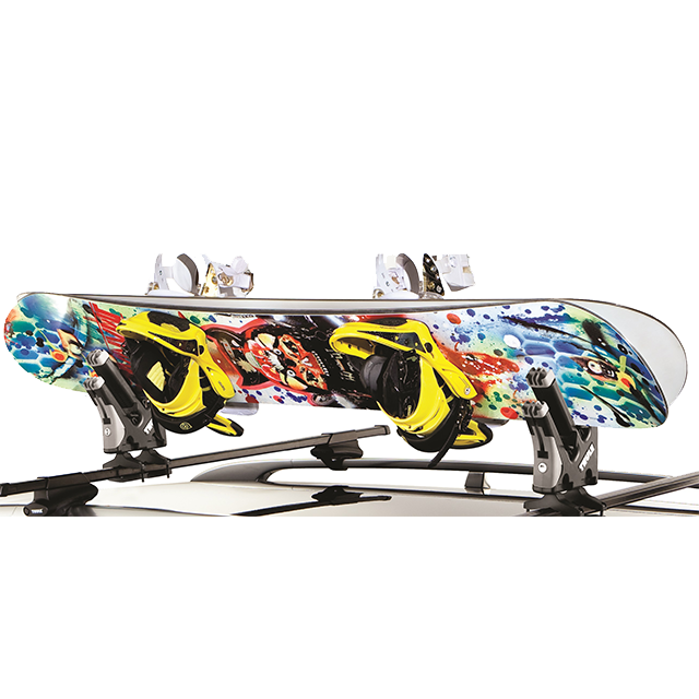 Roof Rack Accessory Snowboard Carrier Angle Mounted Thule 575 Snow Mazda Shop Genuine Mazda Parts and Accessories Online