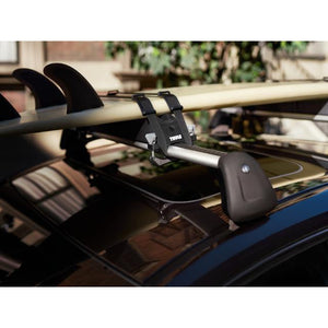 Roof Rack Accessory | Stand Up Paddle Board/Surf Carrier (Thule Board Shuttle 811XT)
