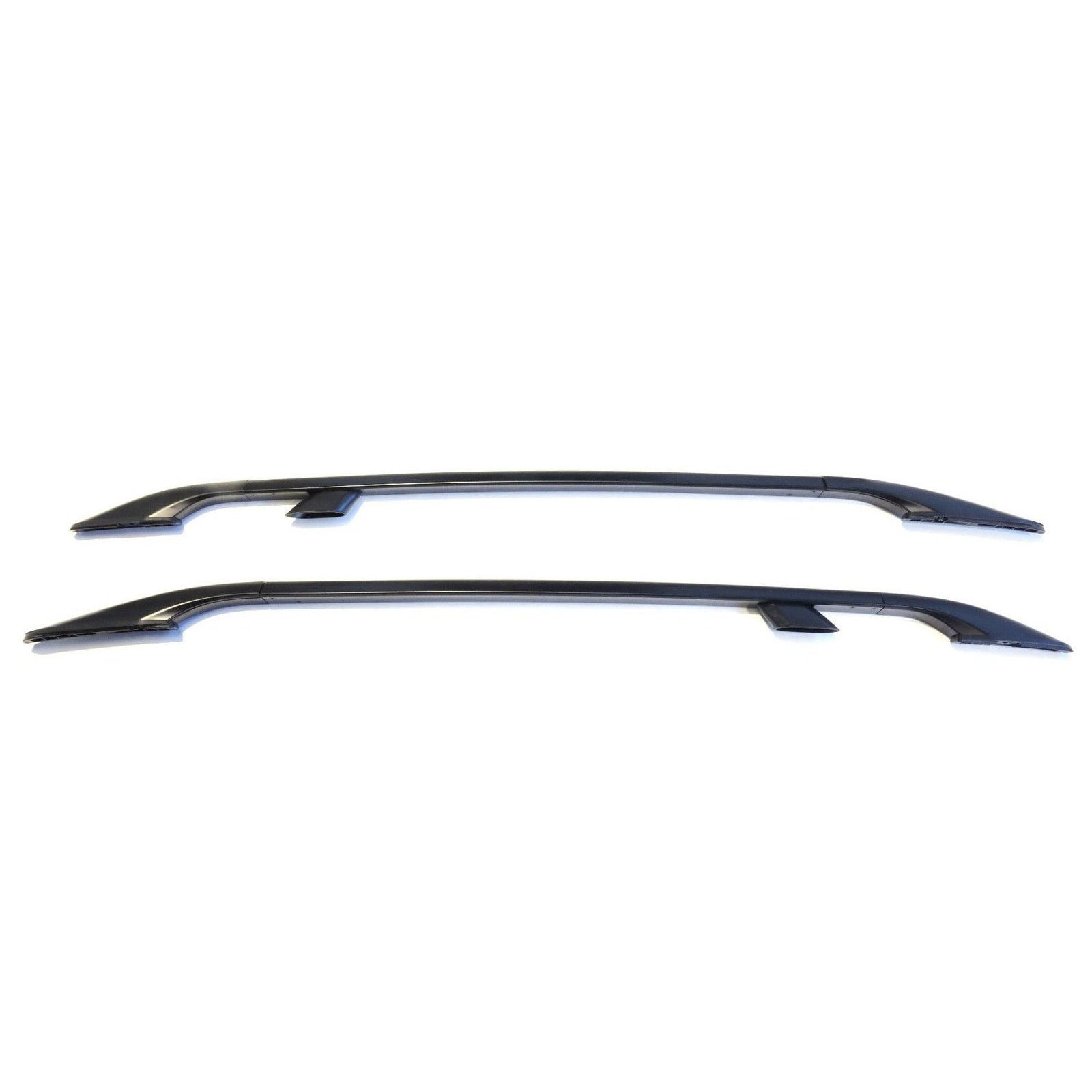 Black Roof Rack Rails + Cross Bars For 2016-2023 Mazda CX-9 – 4-Piece Set