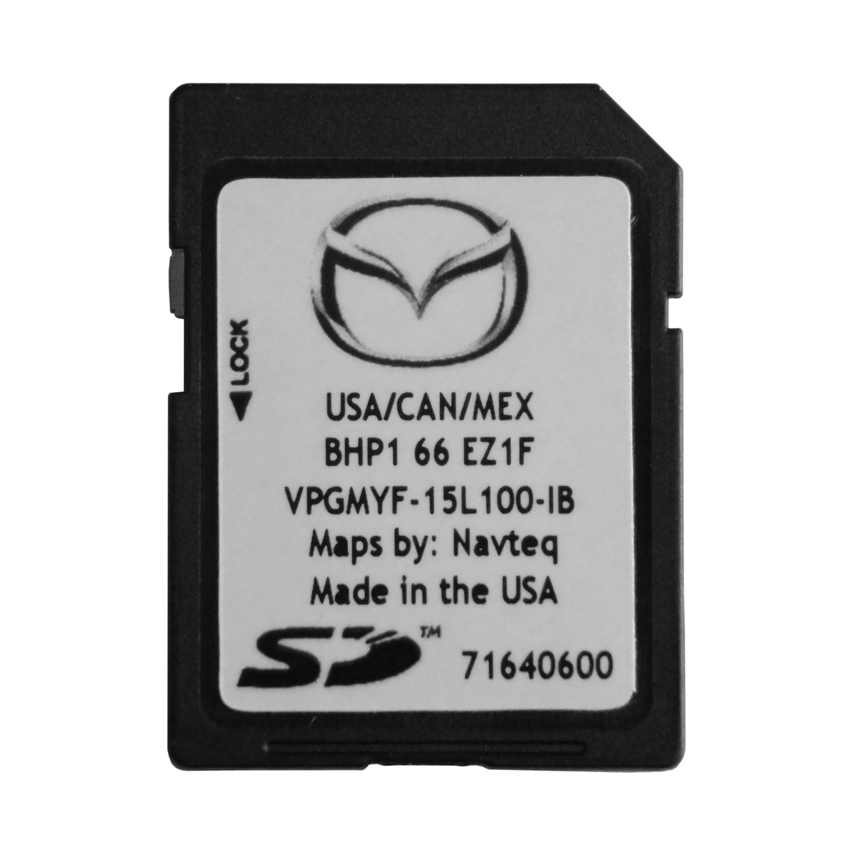 Satellite Navigation SD Card | First Generation Mazda Connect