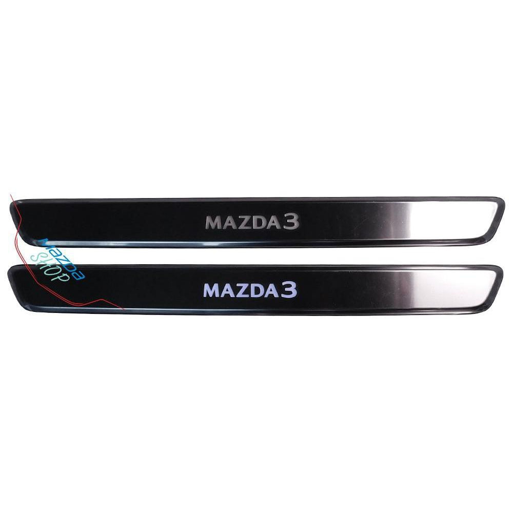 Scuff Plates (Illuminated) | Mazda3 Sedan & Hatchback (2019-2022)