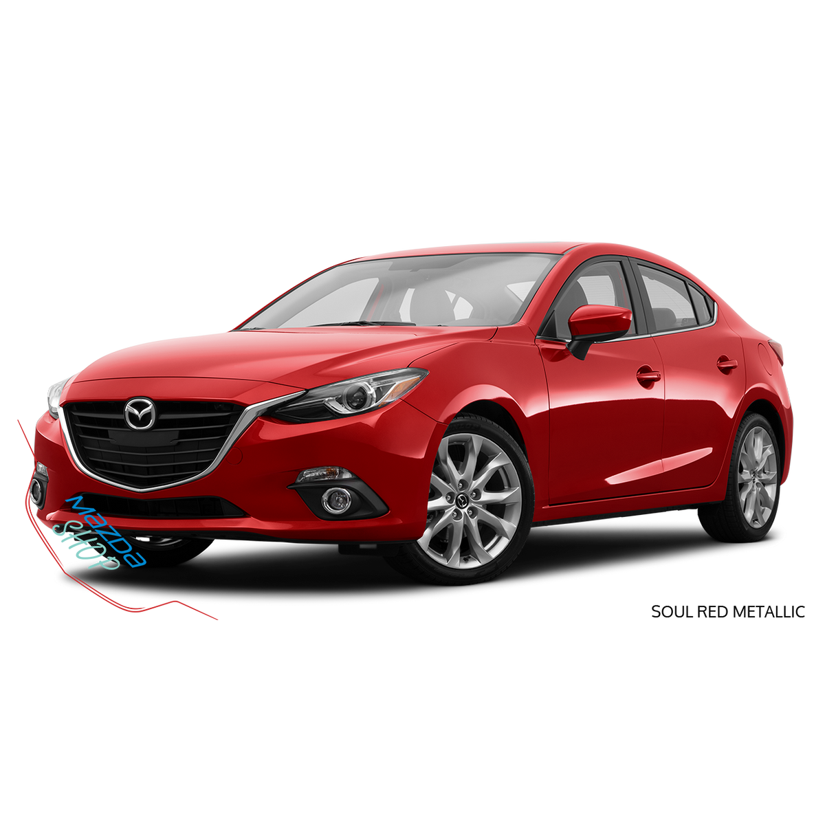 Soul Red Metallic - 41V Premium Touch-Up Paint Pen Colour