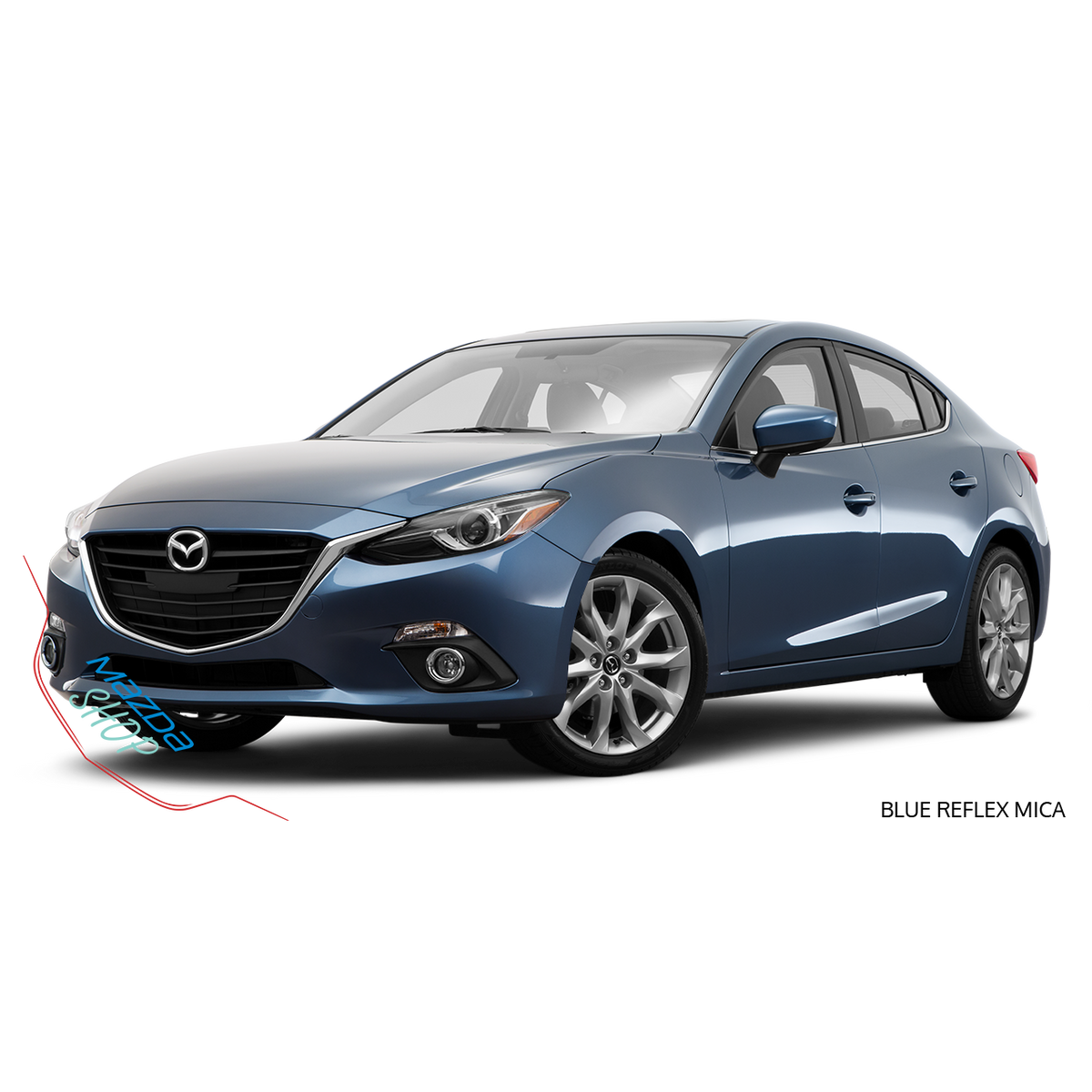 Blue Reflex Mica - 42B Premium Touch-Up Paint Pen Colour