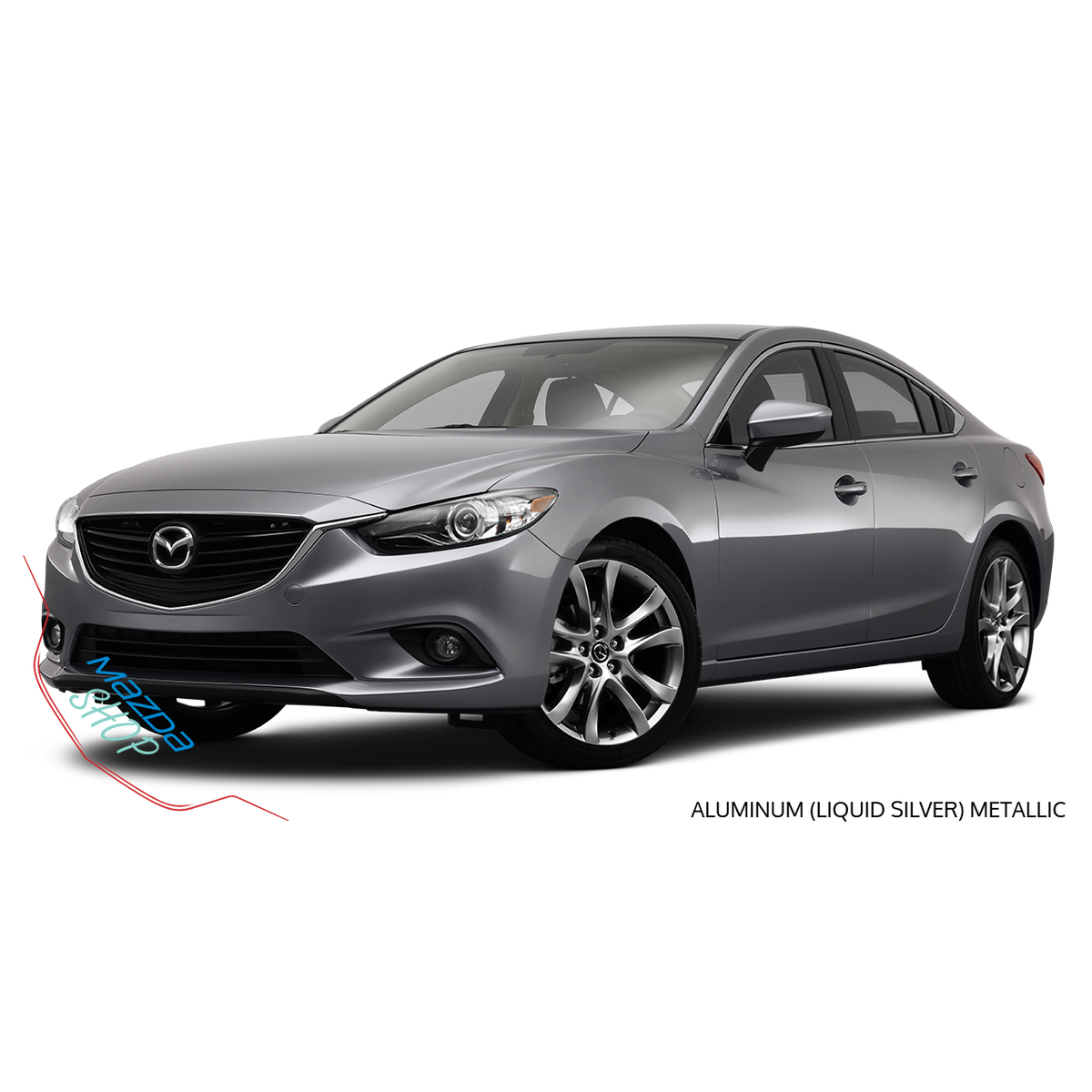 Aluminum Metallic - 38P Premium Touch-Up Paint Pen Colour