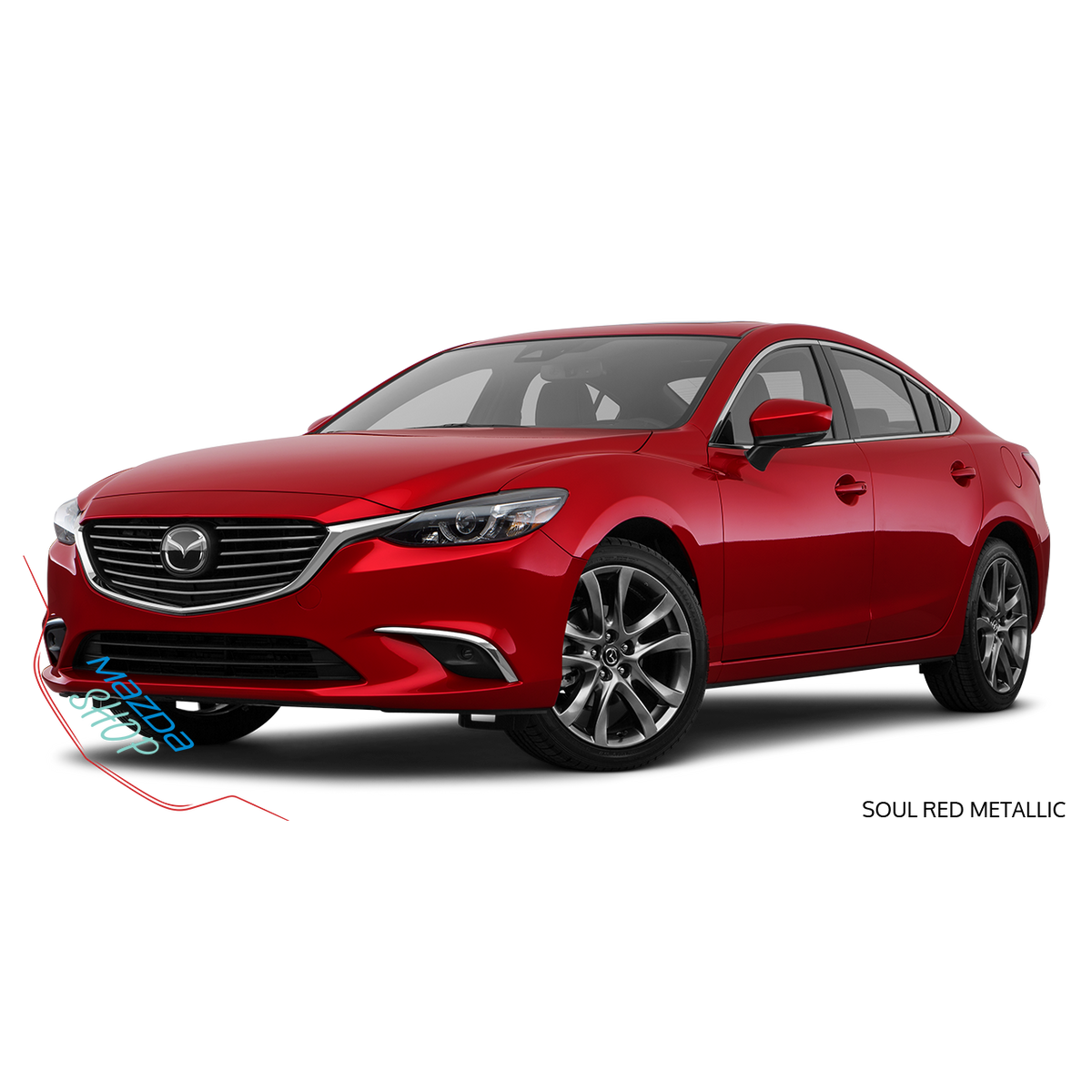 Soul Red Metallic - 41V Premium Touch-Up Paint Pen Colour