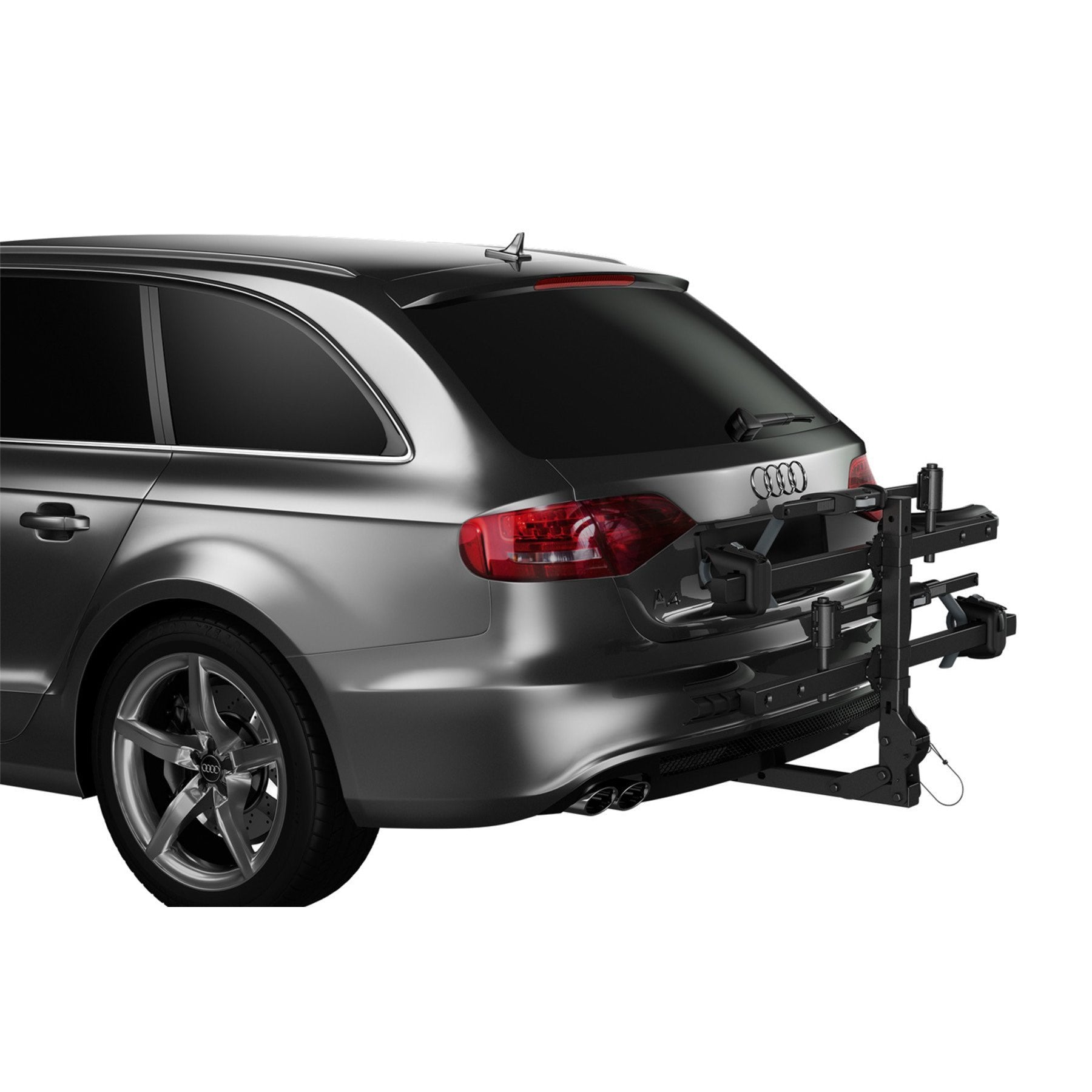 Trailer Hitch Mount Bike Carrier (Platform-Style) - 2 Bikes (Thule T2 Classic 9044)