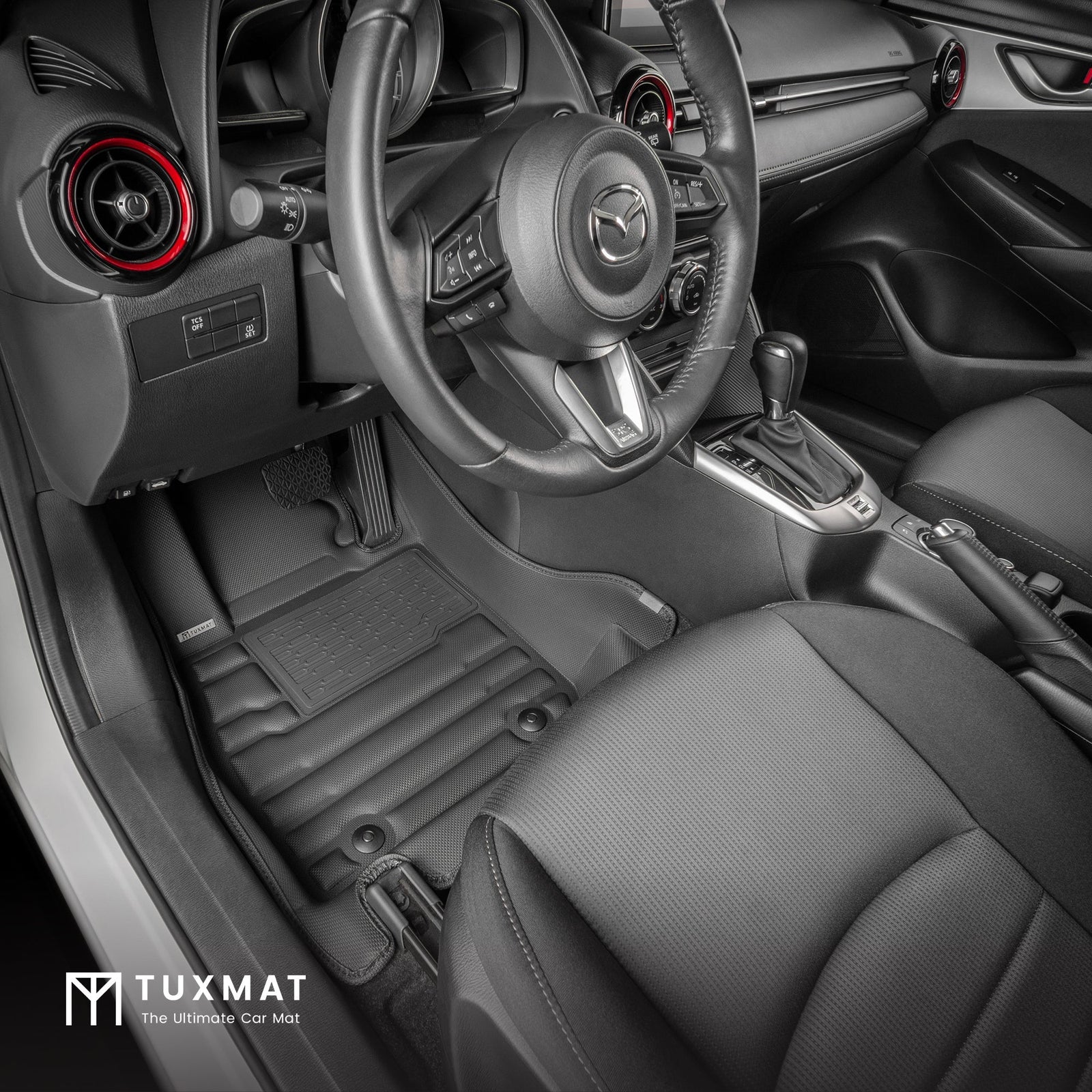 TuxMat Floor Liners (Front & Rear) | Mazda CX-3 (2016-2022)