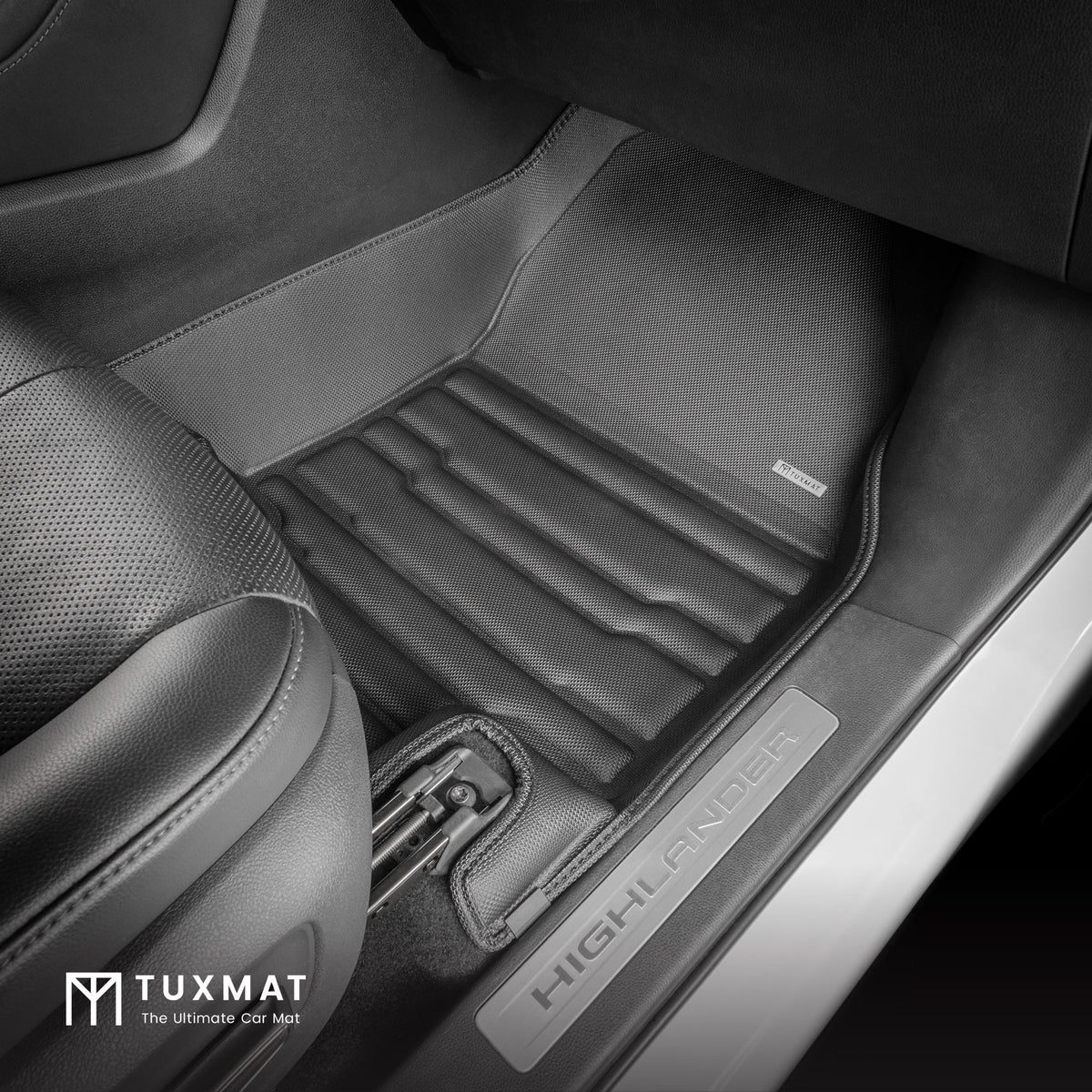 TuxMat Floor Liners (Front & Rear) | Toyota Highlander & Highlander Hybrid (2020-2023)