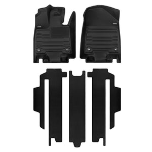 TuxMat Floor Liners (Front & Rear) | Toyota Sienna (7-Seater, AWD) (2021)
