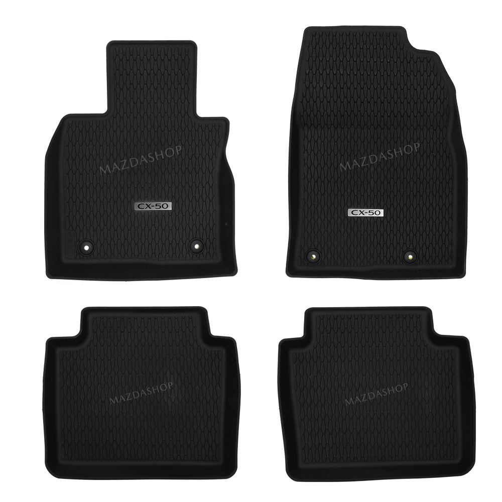 CX-50 All-Weather Floor Mats (High-Wall)