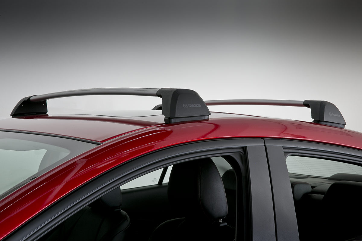 Roof Rack System: Crossbars & Roof Mouldings | Mazda3 Hatchback (2014-2018)